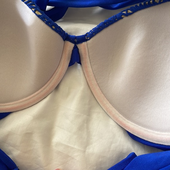 Luli Fama XS push up underwire halter bikini top - Picture 4 of 7